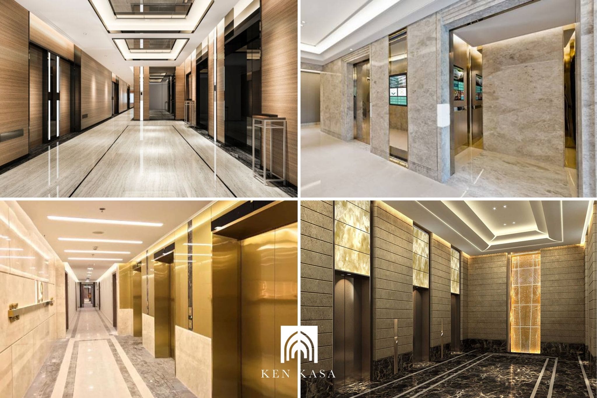 Đảm bảo hệ thống thang máy và thang bộ đối xứng, thuận tiện 